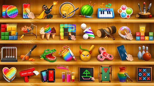 Mini Fidget Antistress Oyunları